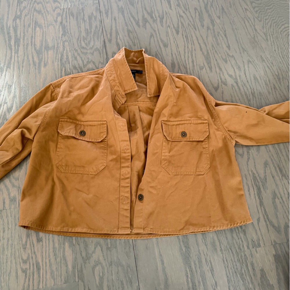 Forever 21 Camel Brown Jacket